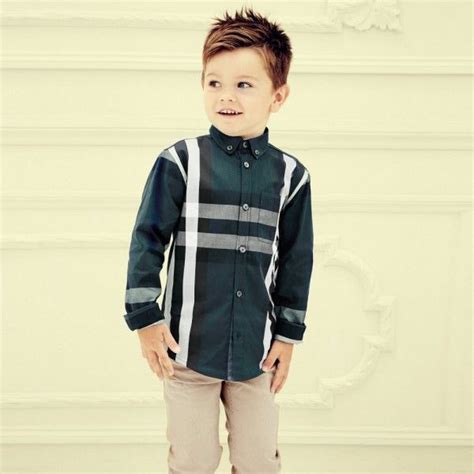 pale green burberry shirt boys|Burberry children's clothing for boys.